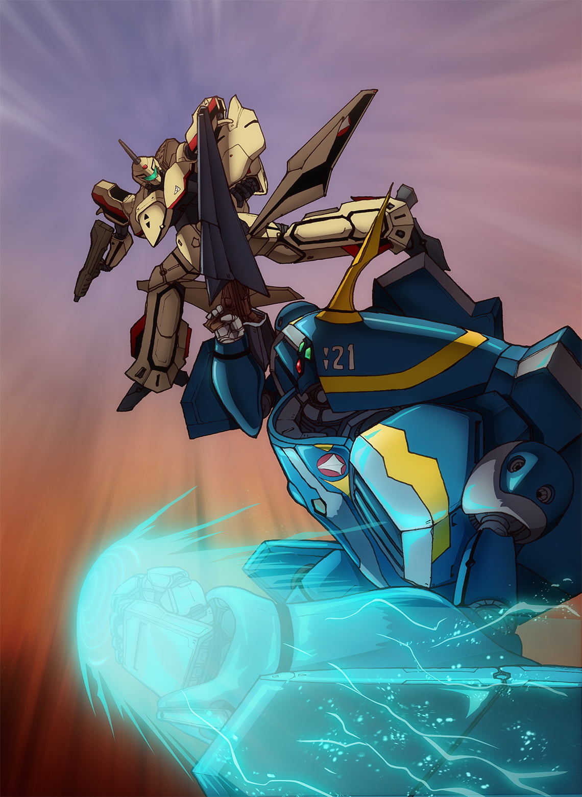 マクロスプラス MOVIE EDITION キービジュアル