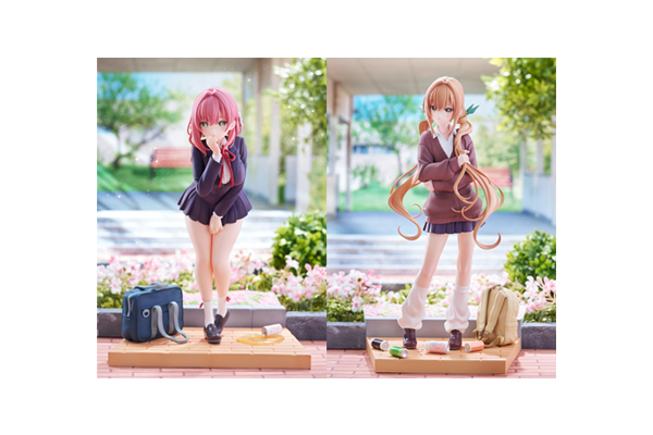 君のことが大大大大大好きな100人の彼女 花園羽香里 1/7スケール フィギュア 100カノ』の羽香里と唐音を1／7スケールでフィギュア化