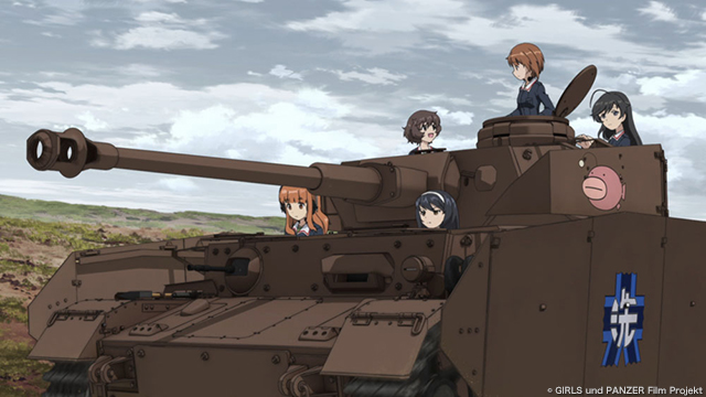『ガールズ＆パンツァー 劇場版』場面1