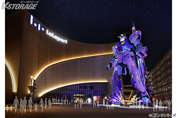 福岡「実物大νガンダム立像」冬季限定25-26Ver.ライトアップ3月13日(金)まで実施決定！トークショー＆点灯式11...