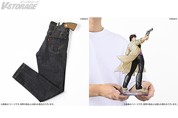 『シティーハンター』原作40周年記念！北条司先生監修「シティーハンター×EDWIN SAEBA商事別注 503 スリムテーパード ブラック パンツ」11月22日よりA-on STORE他にて数量限定にて予約受付開始