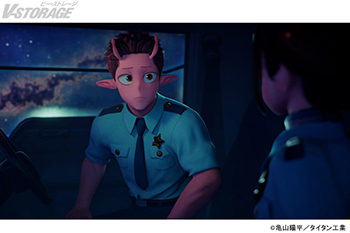 映画『銀河特急 ミルキー☆サブウェイ 各駅停車劇場行き』キービジュアル＆予告編公開！新キャラクター アサミ巡査(CV.小野賢章)が登場！新作パートも初公開!!