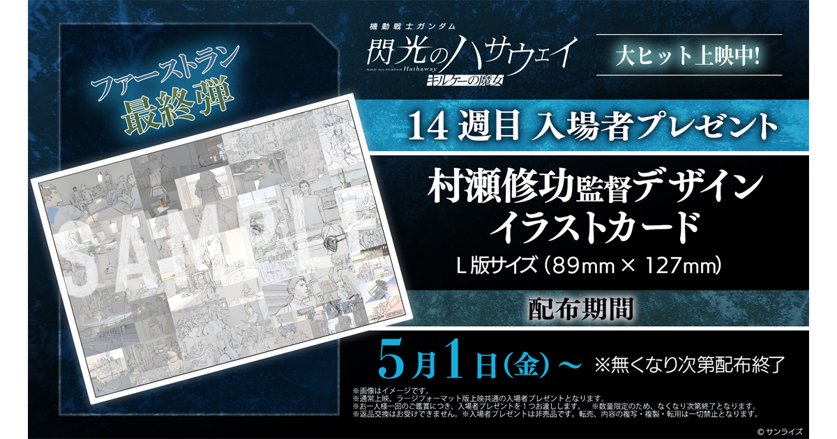 映画『機動戦士ガンダム 閃光のハサウェイ キルケーの魔女』興行収入27